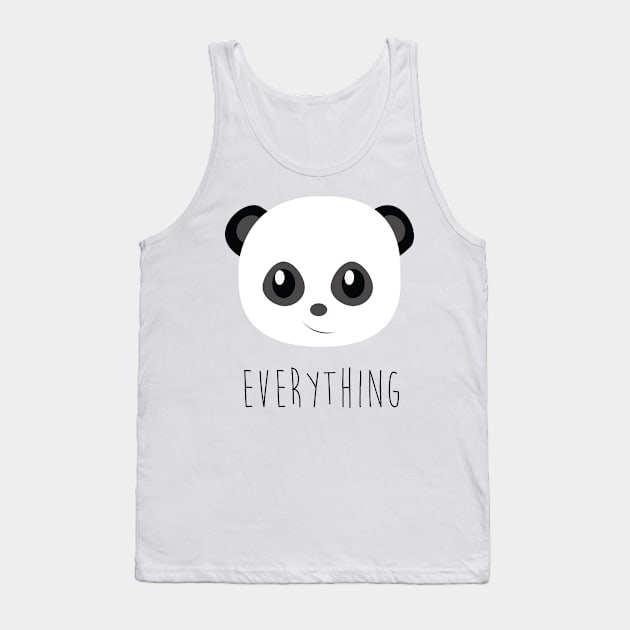 Panda Everything Tank Top by AlMAO2O